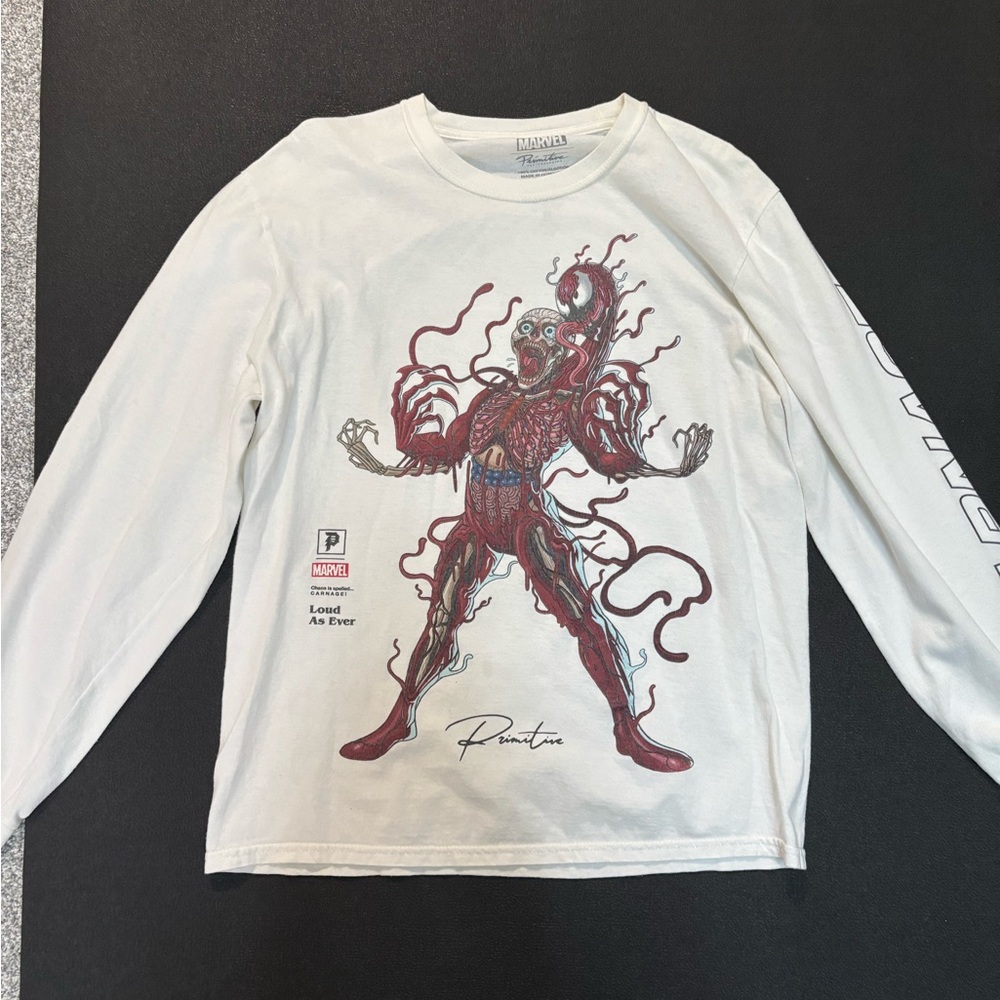 Marvel White Graphic Tee